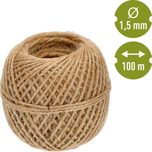 Juta zsineg 1,5 mm/100 m/100 g - 4