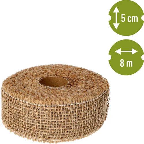Jutaszalag 5 cm /  8 m - 4