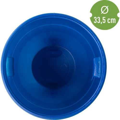 Káposztás hordó 60 l, leszorítógyűrűvel, kék, Sterk - 4