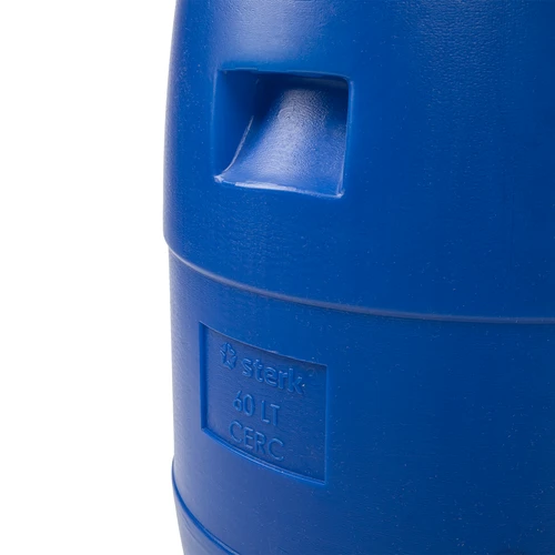 Káposztás hordó 60 l, leszorítógyűrűvel, kék, Sterk - 7