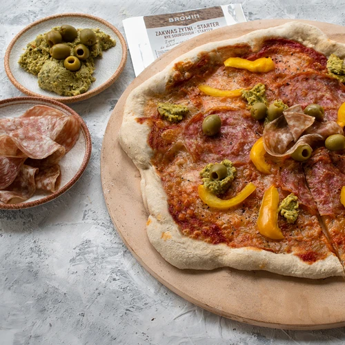 Kerek pizzasütőkő, kordieritból készült, 33 cm átmérőjű - 14