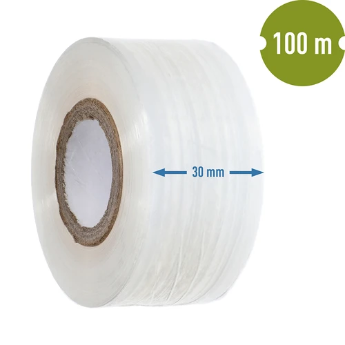 Kertészeti oltószalag, átlátszó,100 m x 3 cm - 3