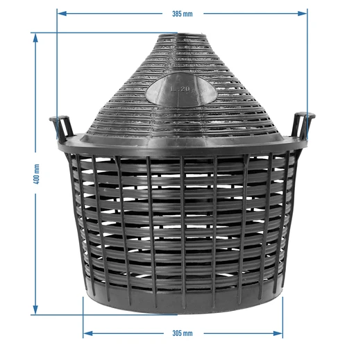 Kerti kosár / ballonüveghez, 20 l - 3