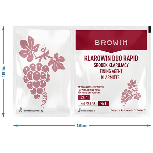 Klarowin Duo Rapid - kitozán + kieselsol, 65 g - 6