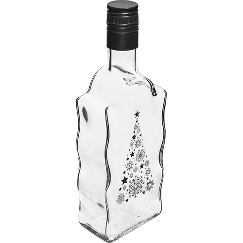 Klasztorna palack 500 ml csavaros kupakkal, „Karácsonyfa” nyomattal, 1 db