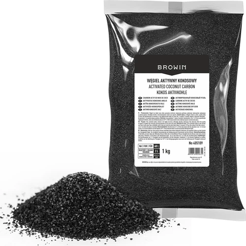 Kókuszhéj alapú aktív szén 1 kg - 2