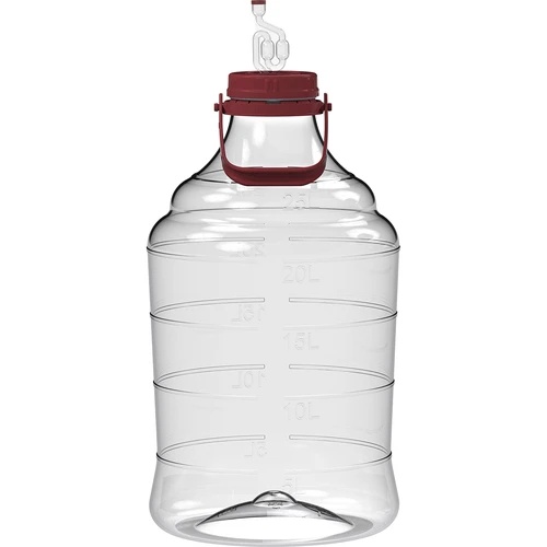 Könnyű, törhetetlen borballon fogantyúval, 25 L
