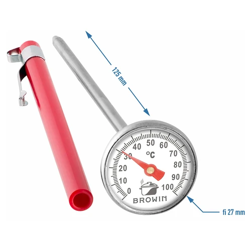 Konyhai hőmérő (0°C-tól +100°C-ig) 12,5 cm - 7