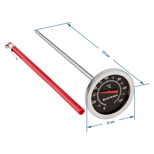 Konyhai hőmérő (0°C-tól +120°C-ig) 20,5cm - 2