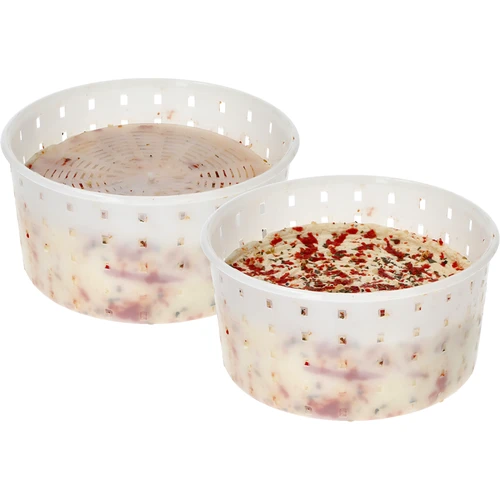Kör alakú sajtkészítő forma Ø 13 x 7 cm, 800 g-hoz - 4