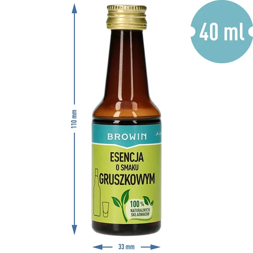 Körteízű esszencia – körtelikőr készítéséhez, 40 ml - 6