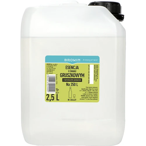 Körteízű esszencia, természetes aromával, 2,5 l