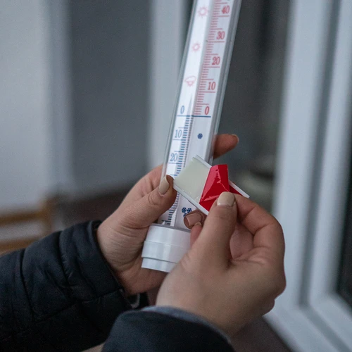 Kültéri hőmérő (-50°C-tól +50°C-ig) 23 cm, mix, lengyel gyártás - 4