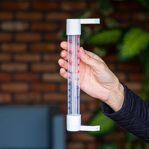 Kültéri hőmérő átlátszó skálával (-70°C-tól +50°C-ig) 23cm mix - 4