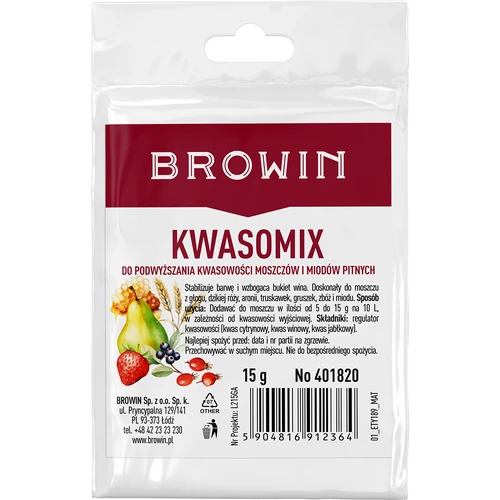 Kwasomix - savszabályozó