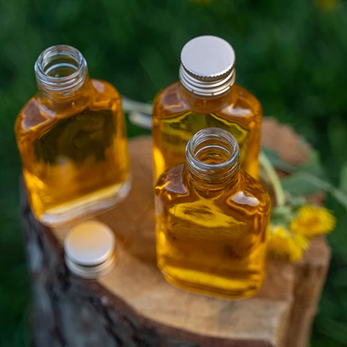 Lapos üvegpalack házi likőrökhöz 200 ml - 10 db - 6