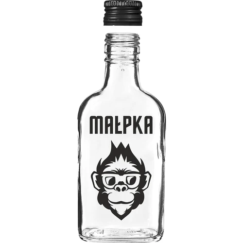 Laposüveg 200 ml, csavarzárral, „Majom” mintával, 1 db - 3