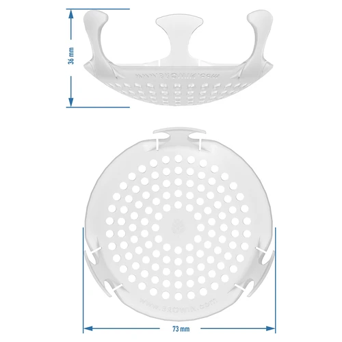 Leszorító rács – befőttekhez, savanyúságokhoz és ecetkészítéshez – 82 mm-es befőttesüvegekhez - 4