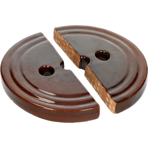 Leszorítókő hordókhoz, kőedényből készült, Ø 15 cm - 2