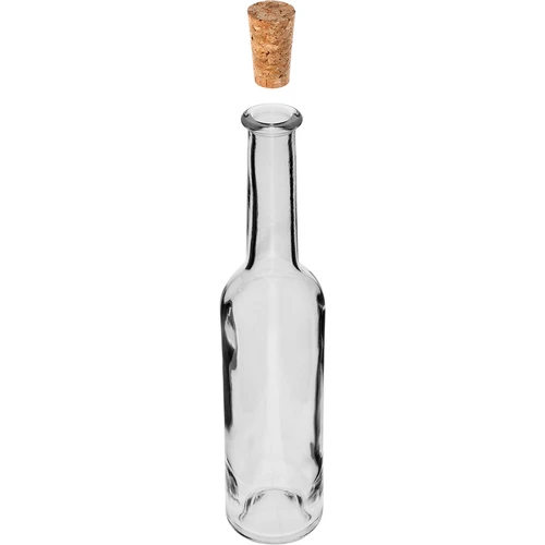 Likőrös palack 350 ml, 6 db + 6 parafa dugó - 4