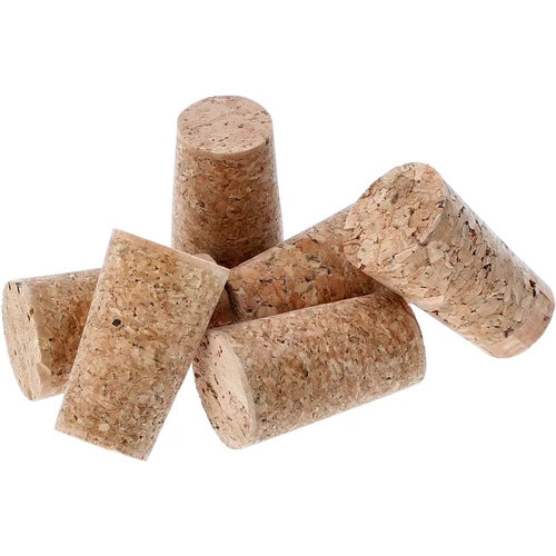 Likőrös palack 350 ml, 6 db + 6 parafa dugó - 5