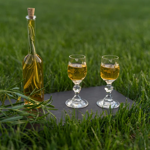 Likőrös üveg 100 ml-es 6 db+ 6 parafadugó - 11