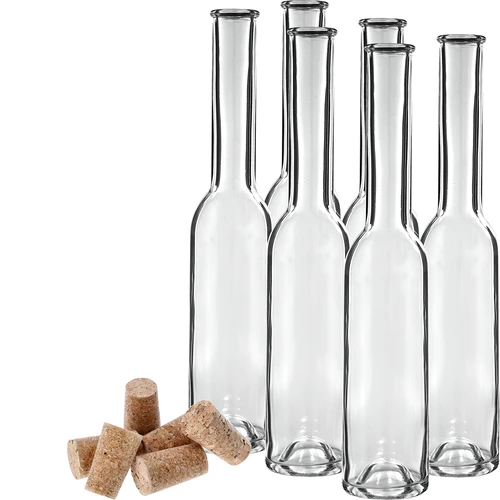 Likőrös üveg 200 ml, 6 db + 6 dugó 23/18 - 3