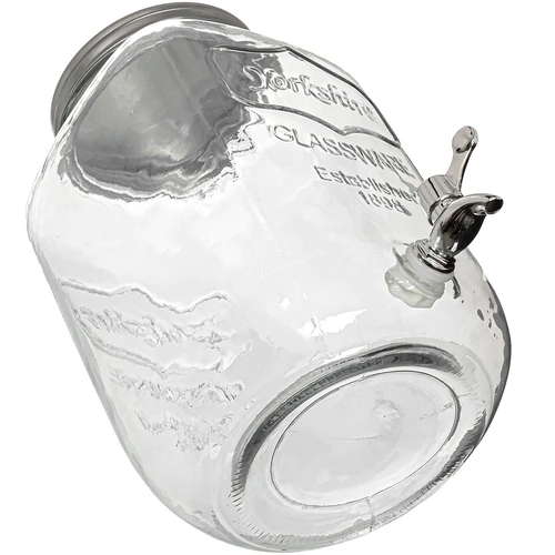 Limonádéadagoló, csappal – üveg, 4 L - 3