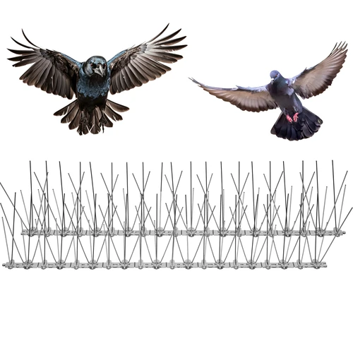 Madártüskék, műanyag csíkon, 10 db - 4