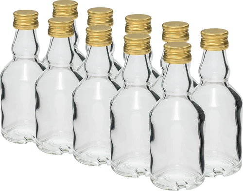 Maluch üveg 50 ml csavaros kupakkal - 10 db.