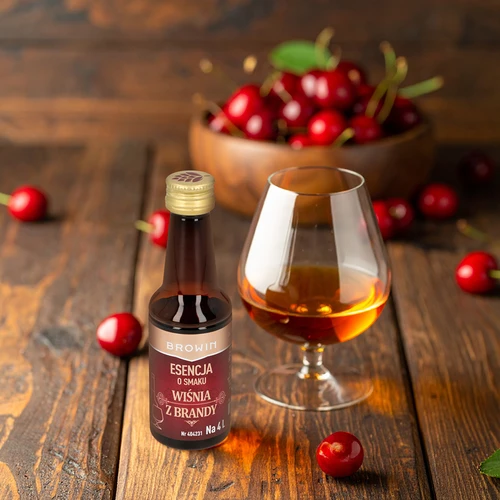 Meggy–brandy ízű esszencia, 40 ml - 4 L-hez - 7