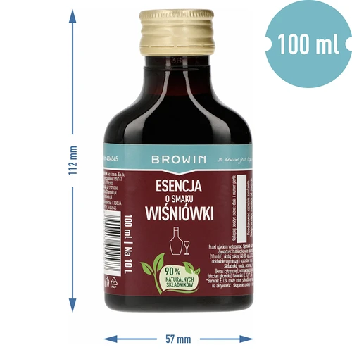 Meggylikőr ízű esszencia 10 L-hez - 100 ml - 5