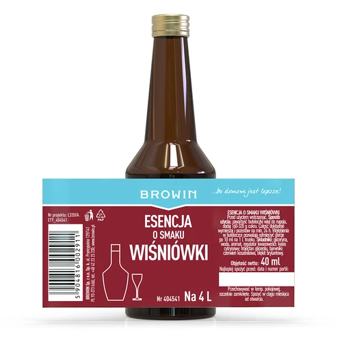 Meggylikőr ízű esszencia 4 l-hez - 40 ml - 7