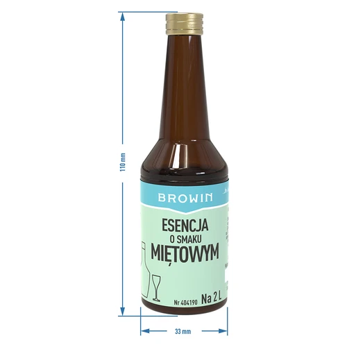 Menta ízű esszencia 2 L-hez - 40 ml - 5