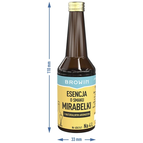 Mirabella szilva ízű esszencia 40 ml - 6