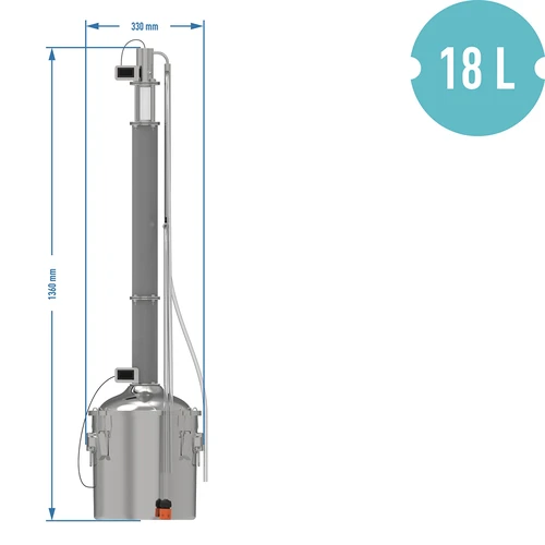 Moduláris Convex 18 L Baldur lepárló - 16