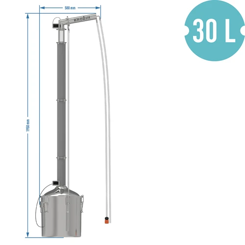 Moduláris Convex 30 L elektromos lepárló - Aabratek - 21