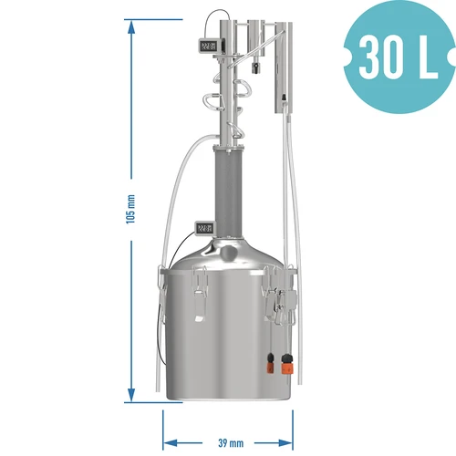 Moduláris Convex 30 l lepárló – Torpeda, „Hidegujjak” - 13