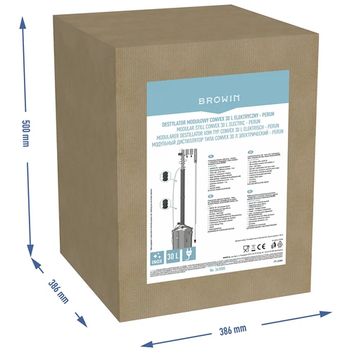 Moduláris Convex elektromos desztilláló 30 l – Perun - 21