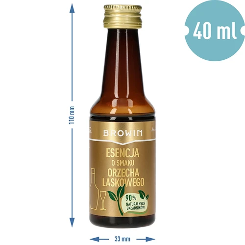 Mogyoró ízű esszencia 4 literhez - 40 ml - 8