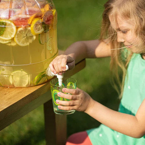 Multifunkciós csappal ellátott befőttesüveg 10 l - 13