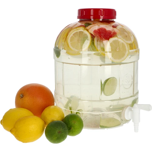Multifunkciós csappal ellátott befőttesüveg 10 l - 9