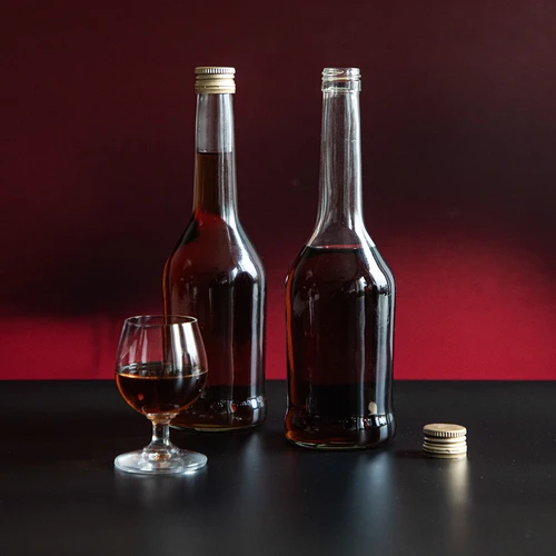 Napoleon üvegpalack 500 ml, fi28-as csavaros kupakkal, 6 db - 8