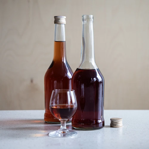 Napoleon üvegpalack 500 ml, fi28-as csavaros kupakkal, 6 db - 9