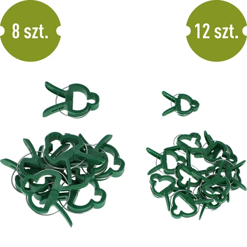 Növényrögzítő csipeszek 20 db (8x nagy/12x kicsi) - 2