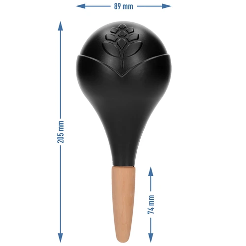 Öntözőgömb növényekhez, matt fekete, kerámia tüskével (csomagolásban) 400 ml - 7