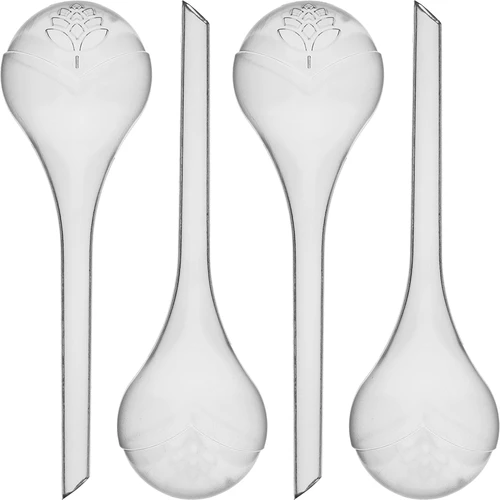 Öntözőgömbök, átlátszó, 400 ml, 4 db