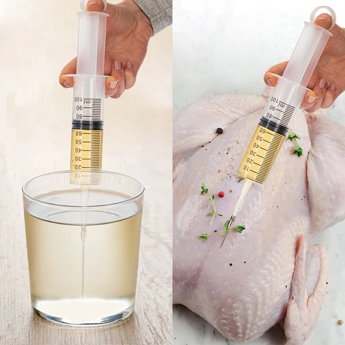 Pácléinjektor 100 ml + 2 tű - 8