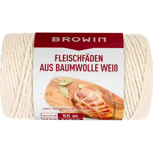 Pamut henteszsineg fehér (240°C) 55 m - 2