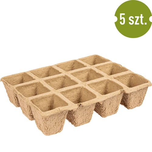 Papír cserepek 4,5 x 5 x 4,5, 5 darabos készlet. - 3